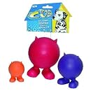 Bad Cuz Hard Rubber, Squeaky, Bouncy Walking Ball - Medium