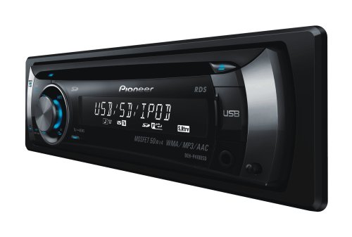 Pioneer DEH P 4100 SD CD-Tuner (Front-USB mit iPod-Direktsteuerung, SD-Karten Slot, Front-AUX-In, )