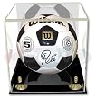 BCW Deluxe Soccer or Volley Ball Display Case - with Mirror - Sports Memorabilia Holder - Collecting Supplies