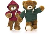Hooded Sweatshirt Bears - Green