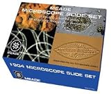 Meade #904 25-Piece Prepared Biology Microscope Slide Set.