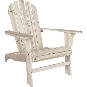 Cedar Adirondack Chair - 35 3 4in.L x 30 1 2in.W x 35 1 2in.H, Model# CS-001KD by Northern Tool & Equipment