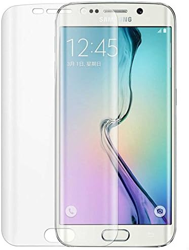 Joy2ee Premium Tempered Glass Screen Protector, With Anti-Scratch Shockproof Ultra-clear Thickness 2.5D Curved Edge For Samsung Galaxy S6 Edge 5.1 inch