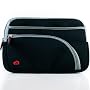 Kroo 11233 Retro Sleeve for 10-Inch Portable Laptop (Black/Gray)