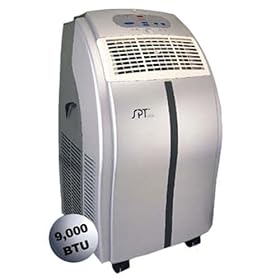 SPT WA-9020E 9,000-BTU Portable Air Conditioner with Remote Control