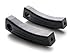 LA Choppers Pullback Extensions for Handlebar Risers - 1in. - Gloss Black LA-7416-01B