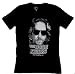 TS711 The Big Lebowski The Dude Abides Stipple Dots Soft Juniors T-Shirt