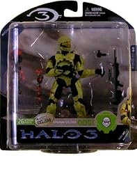 Halo 3 Mcfarlane Toys Series 3 Exclusive Action Figure Yellow Spartan Soldier ODST