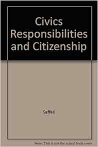 teacher edition civics citizenship responsibilities amazon isbn