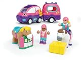 Wow Toys Poppys Pony Adventure Friction Powered Car and Horse Box Set