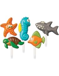 Kitchen: Wilton 2115-1414 Sea Creatures Candy Mold, 5 Designs - Wilton