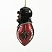 Pack of 4 NFL Jacksonville African American Football Tackler Christmas Ornaments