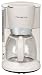 Rowenta CG-302 Kaffeemaschine, perlmutt/weiß,  fürmax. 10 Tassen (1,25l)