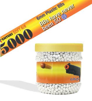 Air Venturi 5000 .25g White Airsoft BBs