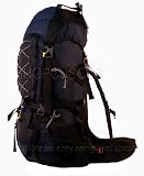 New 85L Internal Frame Hiking Camp Travel Backpack Bag - Free Rainfly