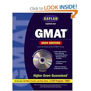 Kaplan GMAT 2004 with CD-ROM (Kaplan GM