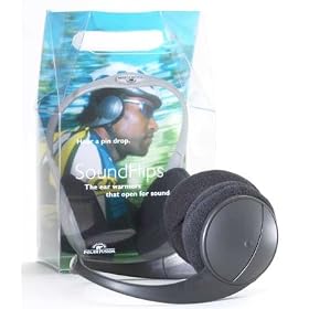 Polar Fusion Acoustic, Tri-Season Ear Warmers Featuring Warm Fleece Ear Pockets. One Size. (non stereo headphone version)