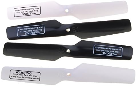 LeGow@ 4PCS RC Quadcopter Blades Propellers Props For UDI U817 U817C U817A U818A RC Quadcopter Spare Part U817-02/U817C