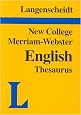 Langenscheidt's New College Merriam-Webster: English Thesaurus