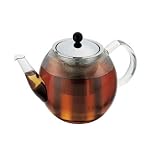 Kitchen & Housewares : Bodum Shin Cha 17-Ounce Glass Tea Press with Stainless-Steel Filter