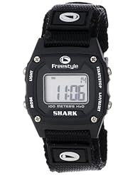 Freestyle Womens 778011 Shark Classic Black Nylon Strap Watch
