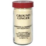 Morton & Bassett Ground Ginger, 2.5-Ounce Jars (Pack of 3)