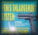 Men's Personal Vacuum Penis Enlarger Pump Enlargement System