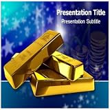 Bullion Market PowerPoint Template - Backgrounds PowerPoint Templates on Bullion Market