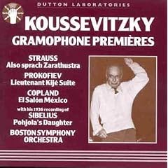 Koussevitzky Gramophone Premieres