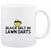 Black Belt In Lawn Darts Sports Mug (White, Ceramic, 11oz.)