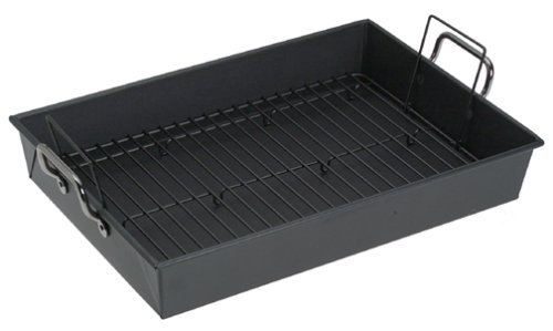 Chicago Metallic Professional Nonstick Extra Large Roaster with Stainless Handles and Nonstick Rack