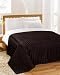 Soho Black Plain Satin Throwover 160x220cm