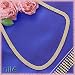 14K 6 Row Beaded Mesh Necklace