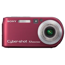Sony DSCP200 7.2MP Digital Camera 3x Optical Zoom