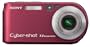 Sony Cybershot DSCP200/R 7.2MP Digital Camera 3x Optical Zoom (Red)