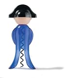 Koziol Korkenzieher ADMIRAL transparent  blau