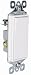 Trademaster Tm873wcc10 3-way 115 Amp 120/27-volt Decorator Switch, White