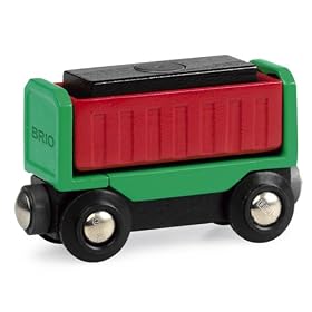 BRIO 33546 Wooden Railway System: Tipping Wagon