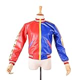 Harley Quinn Jacket Cosplay Coat Costume X-L