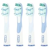 Braun Oral-B SR18-4 Sonic Replacement Rechargeable Toothbrush Heads - Pack of 4