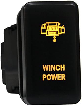 Air On Board Push switch 851O 12V 3A Toyota OEM Replacement WINCH POWER 4Runner AMBER