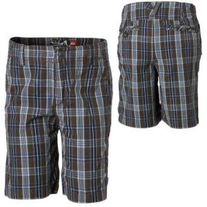 Quiksilver Boys Hooligan Plaid Shorts