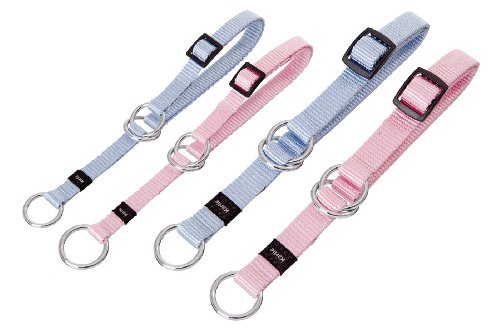 Karlie – ART SPORTIV PLUS Würger mit Stop – Hellblau 10mm 15-25cm