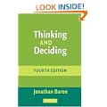 Thinking and Deciding