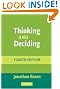 Thinking and Deciding