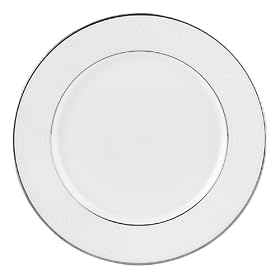 Lenox Hannah Platinum Bone China Butter Plate by Lenox China