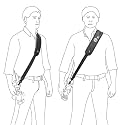 Manfrotto MB MSTRAP-1 Tripod Carrying Strap