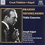 Brahms; Mendelssohn-Violin Concertos
