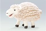 Plush Small Woolly Sheep Puppet 15