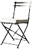 Outdoor Living : PTC Home & Garden Folding Dining Chair with Cushion, Black